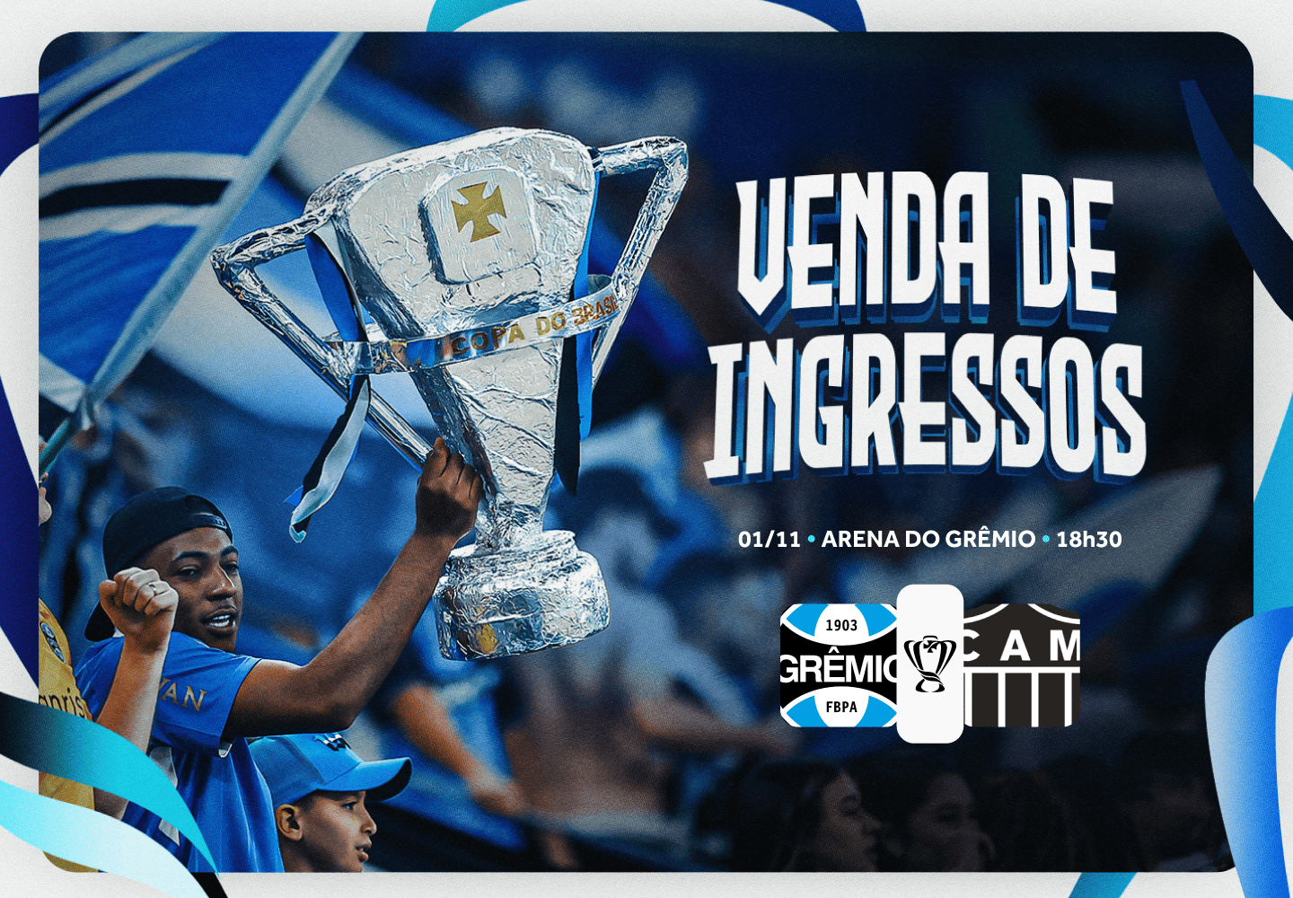 Copa do Brasil: venda de ingressos para semifinal inicia hoje